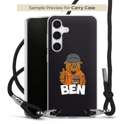 Carry Case Stoff schwarz/silber