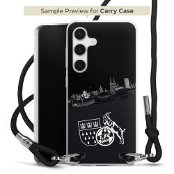 Carry Case Stoff schwarz/silber