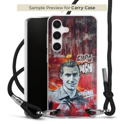 Carry Case Stoff schwarz/silber