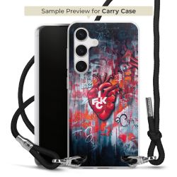 Carry Case Stoff schwarz/silber