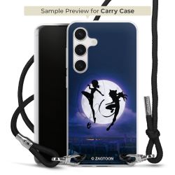 Carry Case Transparent Fabric black/silver