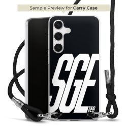 Carry Case Stoff schwarz/silber