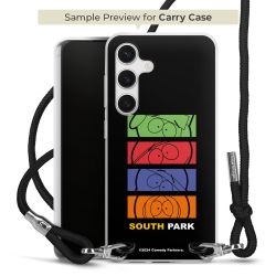 Carry Case Transparent Fabric black/silver