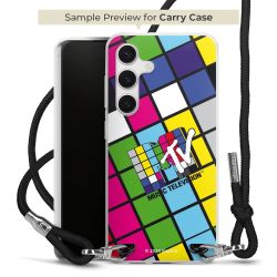 Carry Case Transparent Fabric black/silver