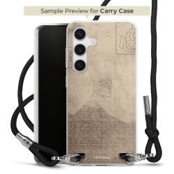 Carry Case Transparent Fabric black/silver