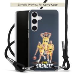 Carry Case Stoff schwarz/silber