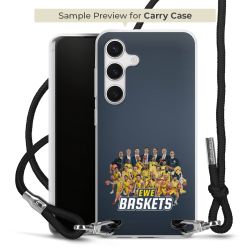 Carry Case Stoff schwarz/silber