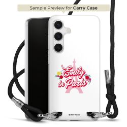 Carry Case Transparent Fabric black/silver