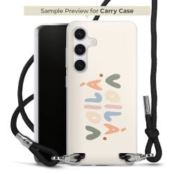 Carry Case Transparent Fabric black/silver