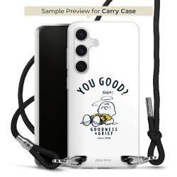 Carry Case Transparent Fabric black/silver