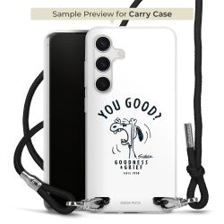 Carry Case Transparent Fabric black/silver