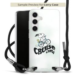 Carry Case Transparent Fabric black/silver