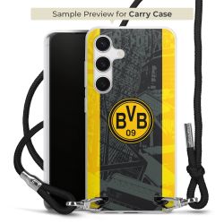 Carry Case Transparent Fabric black/silver