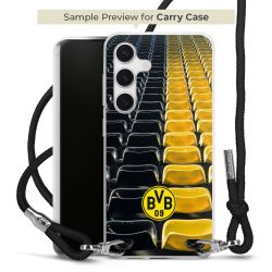 Carry Case Transparent Fabric black/silver