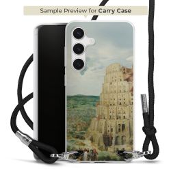 Carry Case Transparent Fabric black/silver