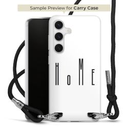 Carry Case Transparent Fabric black/silver