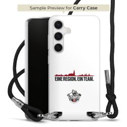 Carry Case Transparent Fabric black/silver