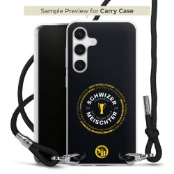 Carry Case Transparent Fabric black/silver