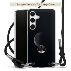 Carry Case Transparent Fabric black/silver