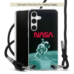 Carry Case Transparent Fabric black/silver