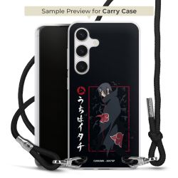 Carry Case Transparent Fabric black/silver