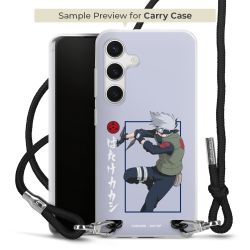 Carry Case Transparent Fabric black/silver