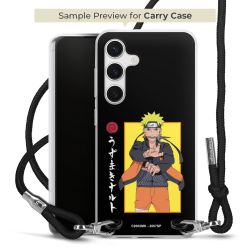 Carry Case Transparent Fabric black/silver