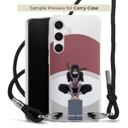 Carry Case Transparent Fabric black/silver