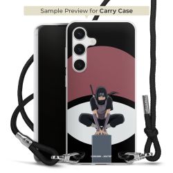 Carry Case Transparent Fabric black/silver