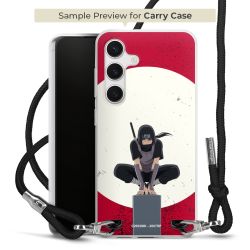 Carry Case Transparent Fabric black/silver