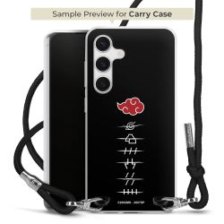 Carry Case Transparent Fabric black/silver