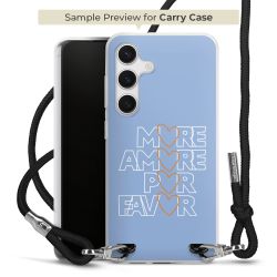 Carry Case Transparent Fabric black/silver