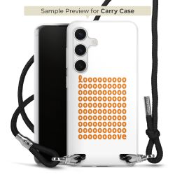 Carry Case Transparent Fabric black/silver