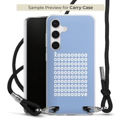 Carry Case Transparent Fabric black/silver