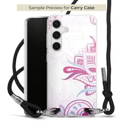 Carry Case Transparent Fabric black/silver