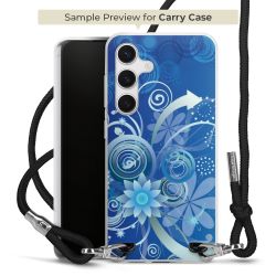 Carry Case Transparent Fabric black/silver