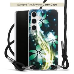 Carry Case Transparent Fabric black/silver