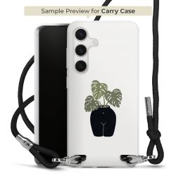 Carry Case Transparent Fabric black/silver