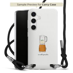 Carry Case Transparent Fabric black/silver