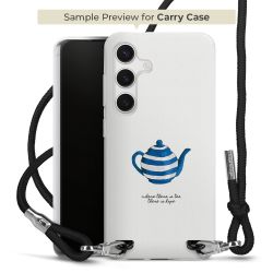 Carry Case Transparent Fabric black/silver