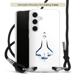 Carry Case Transparent Fabric black/silver