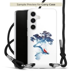 Carry Case Transparent Fabric black/silver