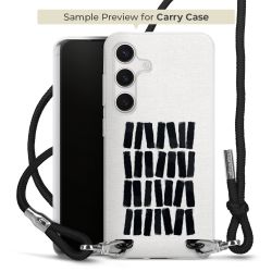 Carry Case Transparent Fabric black/silver