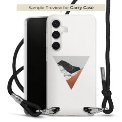 Carry Case Transparent Fabric black/silver