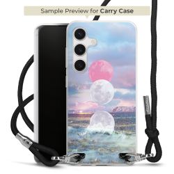 Carry Case Transparent Fabric black/silver