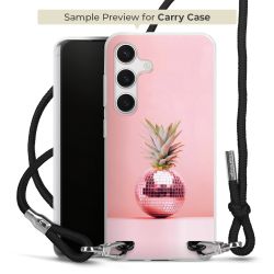 Carry Case Transparent Fabric black/silver