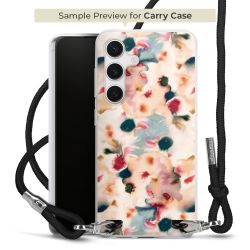 Carry Case Transparent Fabric black/silver