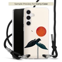 Carry Case Transparent Fabric black/silver