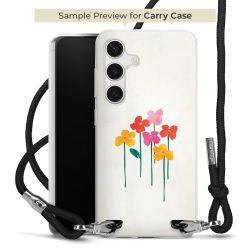 Carry Case Transparent Fabric black/silver