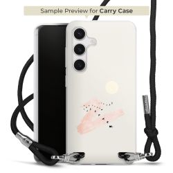 Carry Case Transparent Fabric black/silver